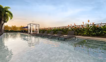APARTAMENTO 45M², 2 DORMS (1 SUÍTE), SACADA E VAGA NO ALTO DA BOA VISTA