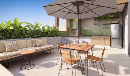 Apartamento Premium no Brás – 33m², 1 suíte com varanda