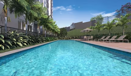 Apartamento 2 Dorms - 40m²  com varanda ao lado da USP