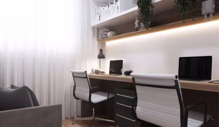 Apartamento com 3 quartos à venda na Rua Aluízio Finzetto, 3511, Prado Velho, Curitiba, 56 m2 por R$ 489.359