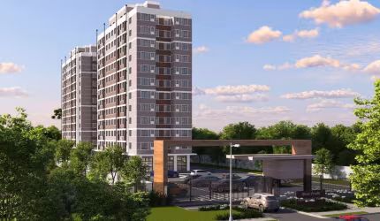 Apartamento com 2 quartos à venda na Rua Aluízio Finzetto, 3511, Prado Velho, Curitiba, 46 m2 por R$ 394.699