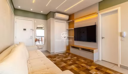 Apartamento com 3 suítes e mobiliado no edifício Jk Boa Vista em Sorocaba/SP.
