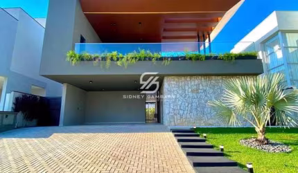 Casa com 4 suítes e roftop no Alphaville Nova Esplanada  em Votorantim/SP.