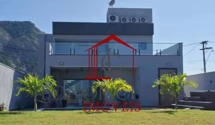 Casa em condomínio fechado com 3 quartos à venda na Estrada Oscar Vieira da Costa Júnior, Cajueiros (Itaipuaçu), Maricá, 208 m2 por R$ 1.550.000