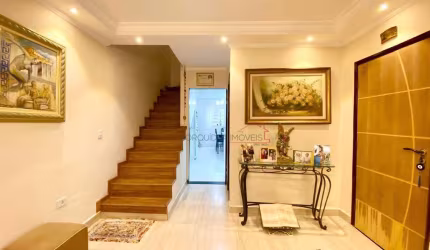 Sobrado 3 dorms Jardim Santa Cruz | 2 vagas | Churrasqueira | 2 dorms com edícula nos fundos | Agende sua visita