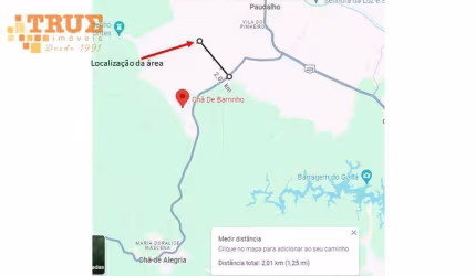 Área à venda, 510000 m² por R$ 1.500.000,00 - Primavera - Paudalho/PE