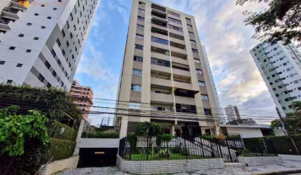 PERTO DO PARQUE DA JAQUEIRA. 3 QUARTOS, 1 SUÍTES,  122M²,  2 VAGAS. VARANDA EM TODOS OS QUARTOS.