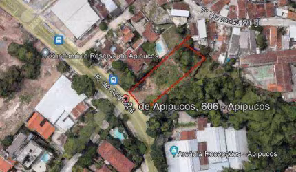 Terreno em ótima localização em Apipucos