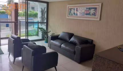 Flat com 2 dormitórios para alugar, 65 m² por R$ 3.400,00 /mês com as taxas inclusas - Boa Viagem - Recife/PE