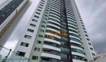 Apartamento com 4 dormitórios para alugar, 208 m² - Torre - Recife/PE