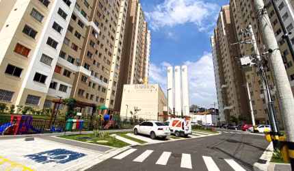 Apartamento para Locação em Nova Iguaçu, Parque Rosário, 2 dormitórios, 1 banheiro, 1 vaga