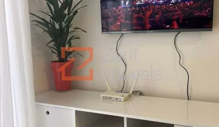 ALUGO EDIFÍCIO LAGUNA, 28M², 1 SUÍTE,1 BANHEIRO, SEMI - MOBILIADO