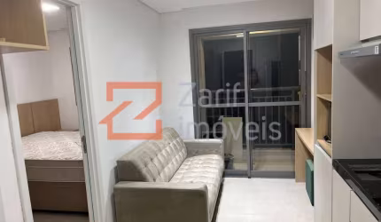 ALUGO VERDANA, APTO 30 M², MOBILIADO, 1 SUÍTE, AR CONDICIONADO