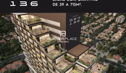 SALA COMERCIAL GEO WORK 136 SETOR MARISTA GOIANIA GO