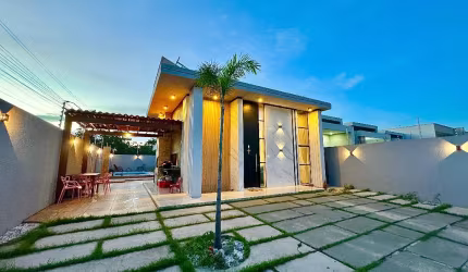 Casa Plana Sensacional Completa Coité - Eusébio - CE