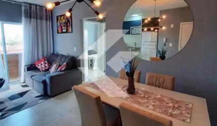 Apartamento com 2 Dormitórios Semi Mobiliado