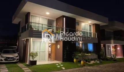 Casa com 4 quartos à venda na Rua Carlos Conceição, Buraquinho, Lauro de Freitas, 180 m2 por R$ 1.260.000