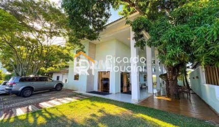 Casa em condomínio fechado com 5 quartos à venda na Rua Dos Laços, Boa União, Camaçari, 261 m2 por R$ 990.000