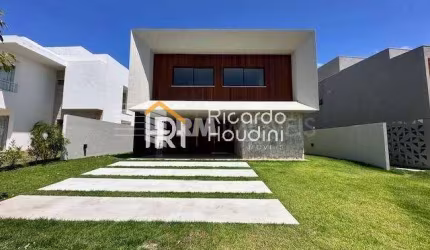 Casa em condomínio fechado com 5 quartos à venda no Alphaville (Abrantes), Camaçari , 280 m2 por R$ 1.970.000