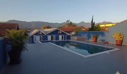 Casa de 3 Quartos sendo 1 com Suíte, Piscina e Churrasqueira no Morada da Praia - Bertioga/SP - IMÓVEL A VENDA - Confira!
