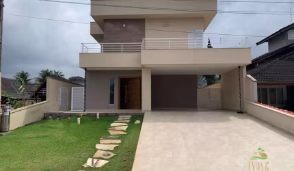 Ótimo sobrado 406m² à venda com 5 suítes no Morada da Praia - Bertioga/SP
