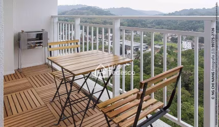 Apartamento com 2 dormitórios à venda, 54 m² por R$ 360.000,00 - Morro de Nova Cintra - Santos/SP