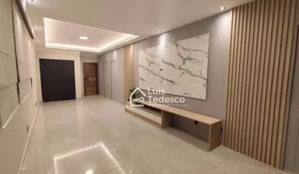 Cobertura com 3 dormitórios à venda, 191 m² por R$ 1.849.000 - Pompéia - Santos/SP