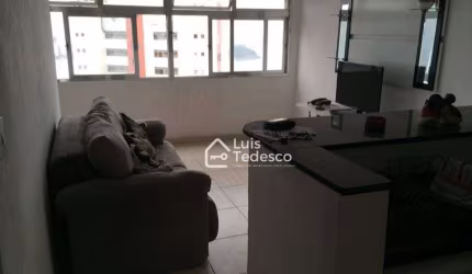 Kitnet com 1 dormitório à venda, 33 m² por R$ 300.000 - Ilha Porchat - São Vicente/SP