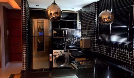 Apartamento com 1 dormitório à venda, 55 m² por R$ 440.000 - Aparecida - Santos/SP