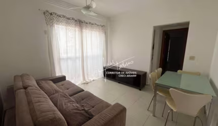 Apartamento com 1 dormitório para alugar, 58 m² por R$ 3.900/mês - Gonzaga - Santos/SP