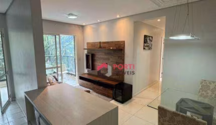 Apartamento com 2 dormitórios para alugar, 76 m² por R$ 4.800/mês - Jardim Tupanci - Barueri/SP