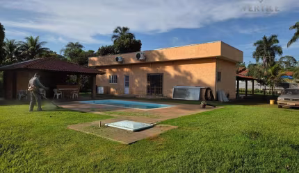 Chácara com 3 dormitórios para alugar, 5000 m² por R$ 6.450,00/mês - Chácara Bela Vista - São José do Rio Preto/SP