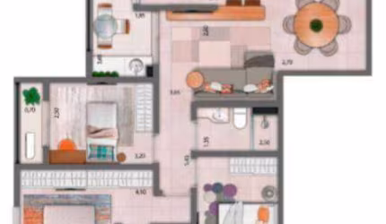 Apartamento com 3 dormitórios à venda, 81 m² por R$ 780.000,00 - Vila Nosso Senhor do Bom Fim - São José do Rio Preto/SP