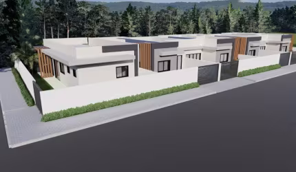 Casa novas de 03 dormitórios, no Tabuleiro - Matinhos