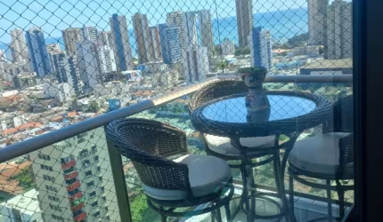 ALUGUEL MOBILIADO EM CANDEIAS l R$ 3.600 l 01 VAGA E LAZER COMPLETO