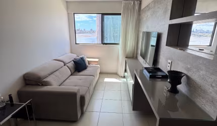 EDIFICIO BEACH CLASS EXCELSIOR I 02 QUARTOS I 01 VAGA I ALUGUEL R$ 4.500 I PINA RECIFE PE | 100 %MOBILIADO