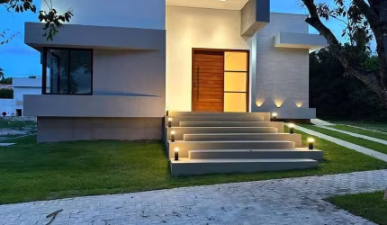 Casa nova em condomínio, Gravatá, 4 suítes, piscina privativa, área de lazer...