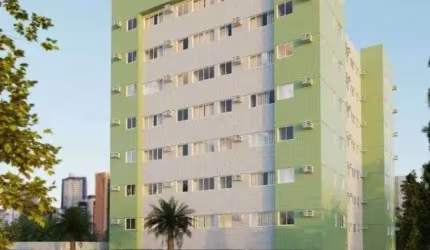 Apartamento novo com 2 quartos e área de lazer completa na  Tamarineira