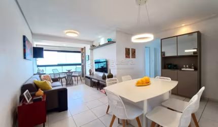 Excelente apartamento à beira mar e com área útil de 82 m²