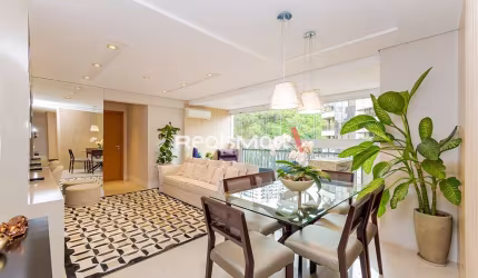 Apartamento com 110m², 3 quartos e 2 vagas, mobiliado à venda no Cabral
