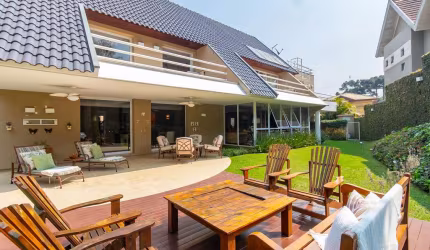 Casa em condomínio fechado com 4 quartos à venda na Rua Luiz Tramontin, 1220, Campo Comprido, Curitiba, 458 m2 por R$ 3.695.000