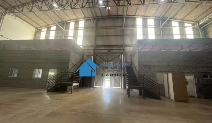 DISTRITO INDUSTRIAL Galpão 4.200M² C/escritorio no mezanino e 5 docas