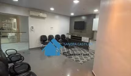 ED Santa Rosa Tower Sala Com Mobiliada 54m² c/recepção, escritorio, copa banheiro e garagem