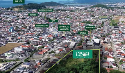 Apartamentos 2quartos Forquilhinhas VISIO HOME