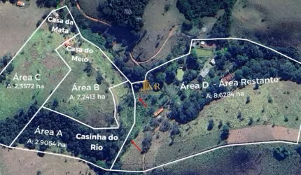 CHÁCARA CUNHA 2,35 ha COM CASA