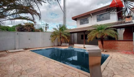 Casa com 3 dormitórios para alugar, 220 m² por R$ 5.000/mês - Jardim Ipiranga - Americana/SP