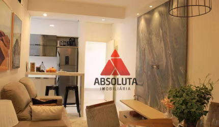 Apartamento com 2 dormitórios à venda, 59 m² por R$ 268.000,00 - Praia azul - Americana/SP