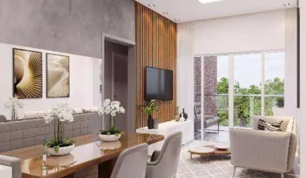 Apartamento com 3 dormitórios à venda, 73 m² - Jardim São Domingos - Americana/SP