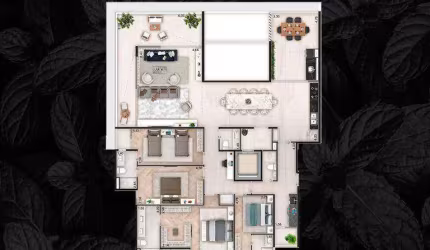 Apartamento com 4 dormitórios à venda, 220 m² - Vila Medon - Americana/SP