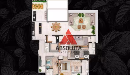 Apartamento com 4 dormitórios à venda, 200 m² - Vila Medon - Americana/SP